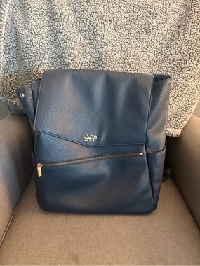 Freshly Picked Classic Diaper Bag - Classic Navy Blue Backpack